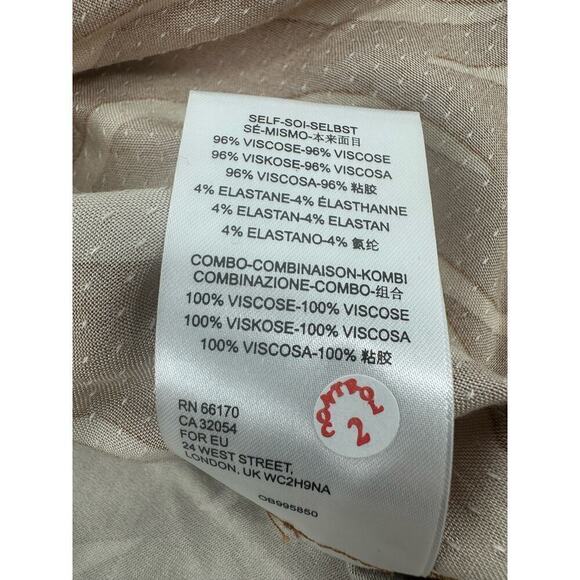 Anthropologie Maeve Windham Cedar Zebra Blouse Size S brown - Picture 9 of 9